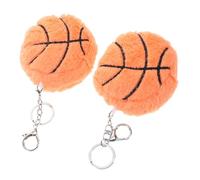 Homoyoyo Plush Basketball Keychain Sports Ball Pendant for Boys and Girls Stuffed Ball Toys Fashion Accessory for Girls