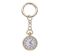 Homoyoyo Pocket Quartz Watch for Portable Chest Watch Key Buckle Stylish Design for Medical Professionals for Travel and Everyday Use