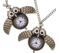 Homoyoyo Pocket Watch Featuring A Retro Owl Quartz Design with Alloy Material Unique Fashionable Style and Quality-Assured Decoration as A Grandad Pocket Watch