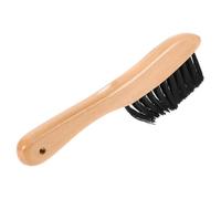 Homoyoyo Pool Table Cleaning Brush with Natural Wood Handle and Pvc Bristles, Billiard Table Rail and Edge Brush for Maintenance and Cloth Cleaning, Eco-friendly Billiard Accessory Tool