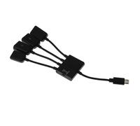 Homoyoyo Port Usb Hub Usb Otg Adapter Multifunctional Charging Dock for Tablets and Phones Supports Data Transfer and Charging Simultaneously Compatible Various Devices