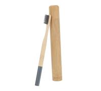 Homoyoyo Portable Bamboo Toothbrush with Travel Tube Tooth Cleaning Tool Soft Bristles for Sensitive Teeth for Adults The Go