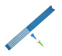 Homoyoyo Portable Braille Writing Board Lines Dots with Stylus for Blind and Visually Impaired Beginners Blue Braille Learning Tool for Efficient Writing and