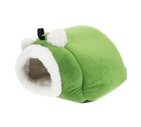 Homoyoyo Portable Cotton Pet Rest Bed for Hamsters Small Animals Warm Hideout Nest Cozy Sleeping Cave for Squirrels Mice and Small Pets Winter Comfort