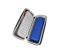 Homoyoyo Portable EVA Shockproof Case for Wireless Speakers with Soft Lining and Divider Black Grey Pouch Holder Bag Compatible with Jbl Flip