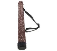 Homoyoyo Portable G Bamboo Flute Carrying Bag with Handle Strap and Humidifier, Double Layer Eva and Cloth Material, Convenient Single Carry Design for Piccolo and Recorder Players,