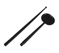 Homoyoyo Portable Handheld Eye Occluder and Pointer for Optometry Vision Test Black Occluder Block Plate Kit with Skid Handle Compact Eye Chart Exam Tool for School and Hospital Use