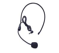 Homoyoyo Portable Loudspeaker Microphone Headset with Adjustable Position and Abs Material, Easy to Carry for Guiding People through Noisy, Busy Environments and Large Groups
