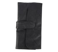 Homoyoyo Portable Makeup Brush Rolling Case with Travel Cosmetic Organizer Pouch for Women Compact Makeup Brush Holder Bag for Toiletries and Beauty Essentials