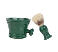 Homoyoyo Portable Male Grooming Kit with Shaving Brush and Soap Bowl for Home and Travel Beard Cleaning Brush for Daily Use Salon-style Beard Care Tool for Polished Appearance