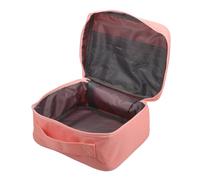 Homoyoyo Portable Medicine Storage Bag Large Capacity Emergency Travel Pouch for Outdoor Activities Camping Hiking and Home Use Essential Medical Supplies Organizer Pink