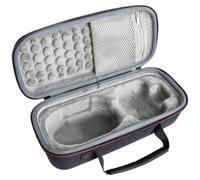 Homoyoyo Portable Microphone Carrying Case Small Lightweight Mic Storage Bag with Zipper for Kmcu Protective Mic Holder for Travel and USB Accessories Organization