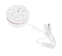Homoyoyo Portable Mini Washing Machine 30w Turbo Usb Portable Washer for Sink, Small Laundry Machine for Travel, Apartment, Business, and University Rooms with Switch and Compact Design