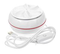 Homoyoyo Portable Mini Washing Machine Lightweight Abs Material Usb-powered Washer for Socks Underwear Travel Dormitory Use Low Noise Forward Reverse Cleaning