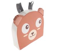 Homoyoyo Portable Pink Inflatable Booster Seat Cushion with Adorable Cartoon Design and Elementary School Students, Washable Pu Leather and Sponge Material with Sturdy Craftsmanship,