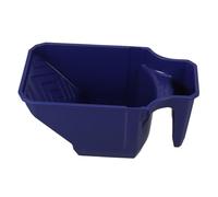 Homoyoyo Portable Plastic Paint Tray with Ergonomic Handle for Detail Painting and Projects Compatible with Paint Rollers and Brushes Comfortable Grip for Home Decorating and Wall Painting