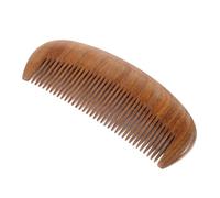 Homoyoyo Portable Retro Verawood Carved Scalp Massage Comb Wooden Hair Styling Tool for Thick Wavy Curly Hair No Static Frizz Detangling for Women and Men