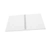 Homoyoyo Portable Spiral Coil Notepad with Square Grid Paper Transparent Cover Multipurpose Writing Notebook for Students Home Office and Travel Use