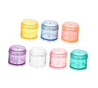 Homoyoyo Portable Weekly Pill Organizer Box with Color-Coded Compartments Storage Case for Travel and Daily Medicine Planning Compact Divided Design for Vitamins and Supplements