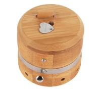 Homoyoyo Portable Wood Moxa Box Traditional Chinese Moxibustion Device for Home Office Travel Creative Multi Function Bamboo Moxa Stick Burner Supporting Relaxation and Stress Relief