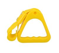 Homoyoyo Portable Yellow Car Helper Handle Mobility Aid for Elderly Disabled Seniors Versatile Public Transport Support Grab Bar for Easy Exit and Stable Grip in Homes Hospitals and Subways