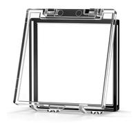 Homoyoyo Power Button Protective Cover Elevator Button Guard Plastic Switch Protection Cover Anti-misoperation Design Easy Installation for Residential Buildings and Shared Public Spaces