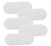 Homoyoyo Power Strip Fixator 5Pcs ABS White Punch Free for Outlet Adapter
