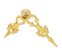 Homoyoyo Practical Clock Hands Metal Clock Parts Golden Classic Decorative Vintage Style Long-Term Performance Easy Installation for Bedroom