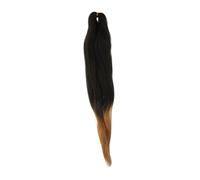 Homoyoyo Pre Stretched Crochet Braids Hair Extension Synthetic Braiding Hair for Women Natural Light Brown African Style for Parties Cosplay and Halloween
