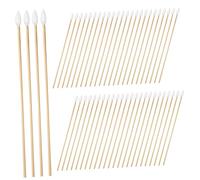 Homoyoyo Precision Pointed 500pcs Long Makeup Applicator Sticks for Ear, Nail, and Electronics Cleaning in Beauty and Personal Care