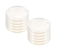Homoyoyo Prepoured Agar Plates 90Mm with Nutrient Agar 10Pcs Petri Dishes Laboratory Experiment Supplies for Science Research