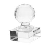 Homoyoyo Pressed Stamper Cosmetic Pressing Tool 1.18X0.73X0.73In Acrylic Multipurpose Time-Saving Delicate Smooth Surface Design Eyeshadow Press Stamp for Professional Makeup Application