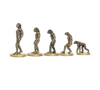 Homoyoyo Primate Figure Human Model Educational Cognitive Toy Plastic Primitive Figure Set for Boys and Girls Interactive Learning and History Teaching