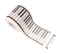 Homoyoyo Printed Piano Toilet Paper Roll Decorative Tissue Napkins Soft Plush Paper for Bathroom Music Lovers Gift
