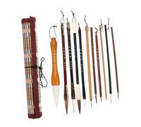 Homoyoyo Professional Calligraphy Brush Pen with Up Holder Multi Chinese Ink Brushes for Students and Beginners Smooth Ink Flow for Painting Writing and Mindfulness Relaxation