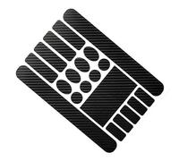 Homoyoyo Protector Set for Bicycle Carbon Fibre Vinyl Frame Protector Stickers Scratch-Resistant Anti-Chafing Guard for Road and Mountain Bikes Cycling Accessories
