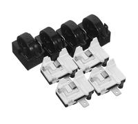 Homoyoyo Ptc Starter Relay Overload Protector Kit for Refrigerator Compressor Ohm Pin Enhanced Overheat and Overload Protection Efficient Start Relay for Household and Commercial Fridge