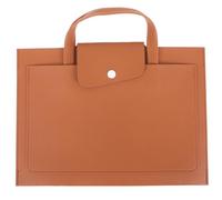 Homoyoyo Pu Leather Laptop Carrying Bag Lightweight and Comfortable the Touch with Spacious Storage for Notebook and Tablet, for Business Trips and Business Talks