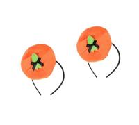 Homoyoyo Pumpkin Headband for Halloween - Cute Orange Pumpkin Hair Hoop with Bowknot - Perfect for ' Costumes Parties and Masquerades Ideal Accessory for Spooky Celebrations