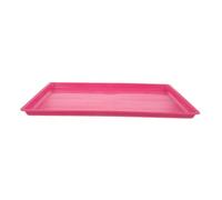Homoyoyo Rabbit Dog Crate Pan Plastic Potty Tray for Pets for Rabbits Chickens and Animals Non-deforming Easy to Clean Pink