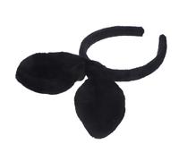 Homoyoyo Rabbit Ears Headband for Party Cosplay Supple Plush Material for Birthday Girl Adult Festive Wear Stylish Bunny Hairband Butterfly Bow