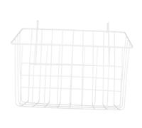 Homoyoyo Rabbit Hay Rack Hollow Cast Iron Basket for Cage Bunny Feeder Wear-resistant Hay Feeder for Indoor Rabbit Hutch