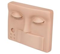 Homoyoyo Realistic Removable Eyelids for Lash Mannequin Head Smooth Surface Eyelash Practice Face for Extension Training Lightweight Portable Lash Practice Mannequin for Workshops and