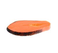 Homoyoyo Realistic Simulation Salmon Slices Play Food , Small Artificial Sushi Model for Japanese Cuisine, Photo Props and Kitchen Decor for Pretend Play and Scene Display