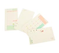 Homoyoyo Refillable Notebook Papers Smooth Premium Daily Writing Pads for Students Weekly Monthly Planner Inserts Professional Binder Paper for Organizing Notes and Plans