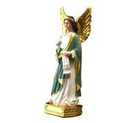 Homoyoyo Religious Resin Statue Decorative Figurine Catholicism Home Decor Xmas Gift Charming Resin Sculpture for Office Living Bedroom