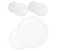 Homoyoyo Replacement Stethoscope Diaphragm and Earbuds Kit for Adults and Pediatric Use Soft Silicone Ear Tips with Threaded Design Bell Covers Compatible Medical Accessories