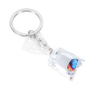 Homoyoyo Resin Tropical Fish Key Chain Pendant Creative Water Bag Charm for Bags Unique Key Ring Accessory for Ocean Lovers