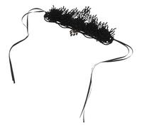 Homoyoyo Retro Crown Vintage Gothic Baroque Crown Headband Hair Wreath Masquerade Headpiece for Halloween Cosplay Women Party Festival Accessories