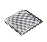 Homoyoyo Retroreflective Grating Reflector Panel for Photoelectric Sensors Stable Reflective Effect Accessory for Fully Automatic Cell Counters Versatile Optical Component for Industrial